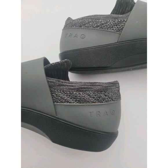 Traq by Alegria Womens Qwik Knit Slip on Shoes Charcoal Gray 41M US 10.5 11 - Picture 11 of 12